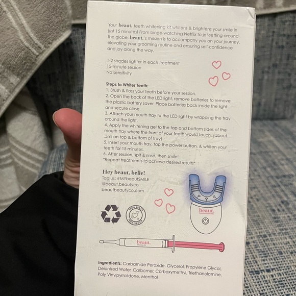 beaut. Teeth Whitening Kit. New and sealed. - Picture 3 of 3